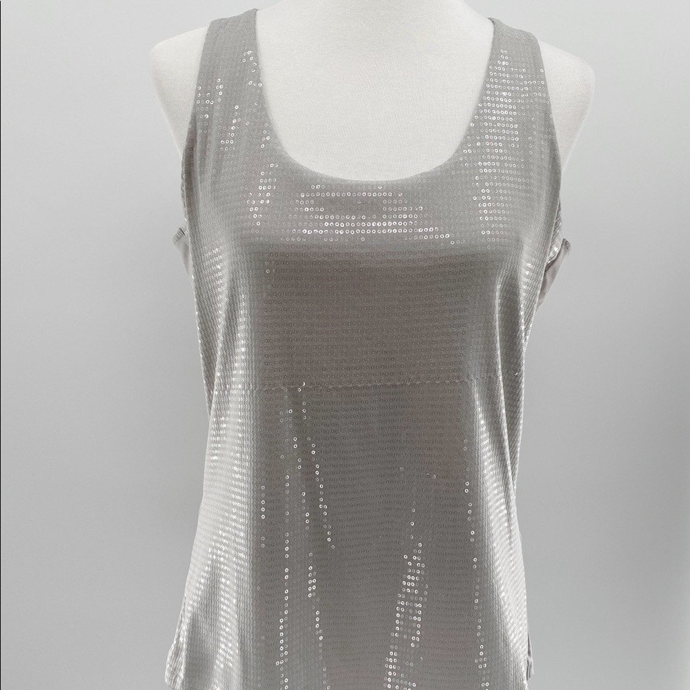 Outback Red Sequined Tank Top, L